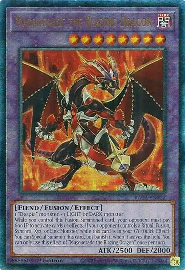 Masquerade the Blazing Dragon