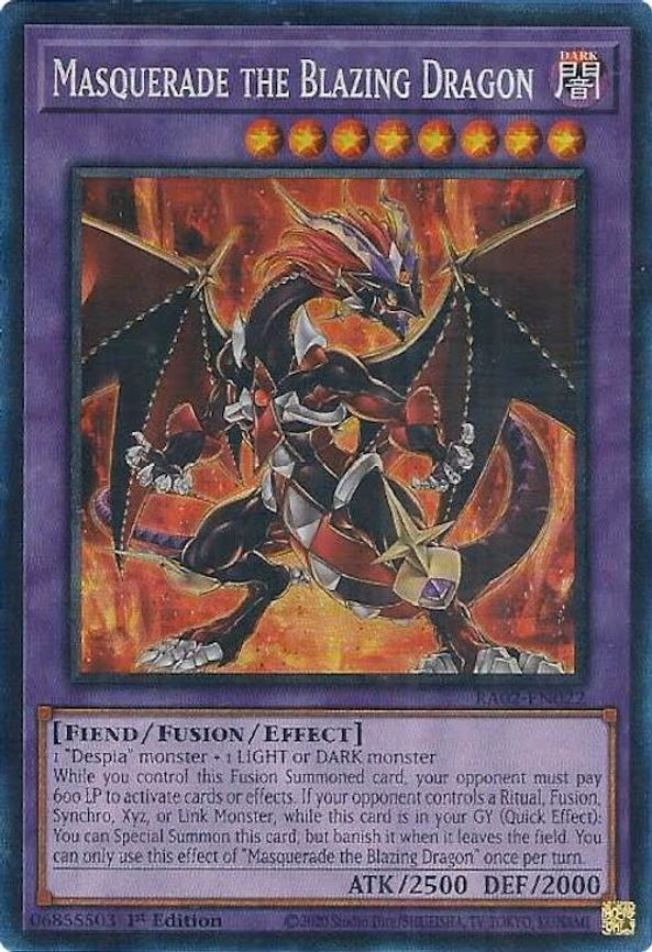 Masquerade the Blazing Dragon