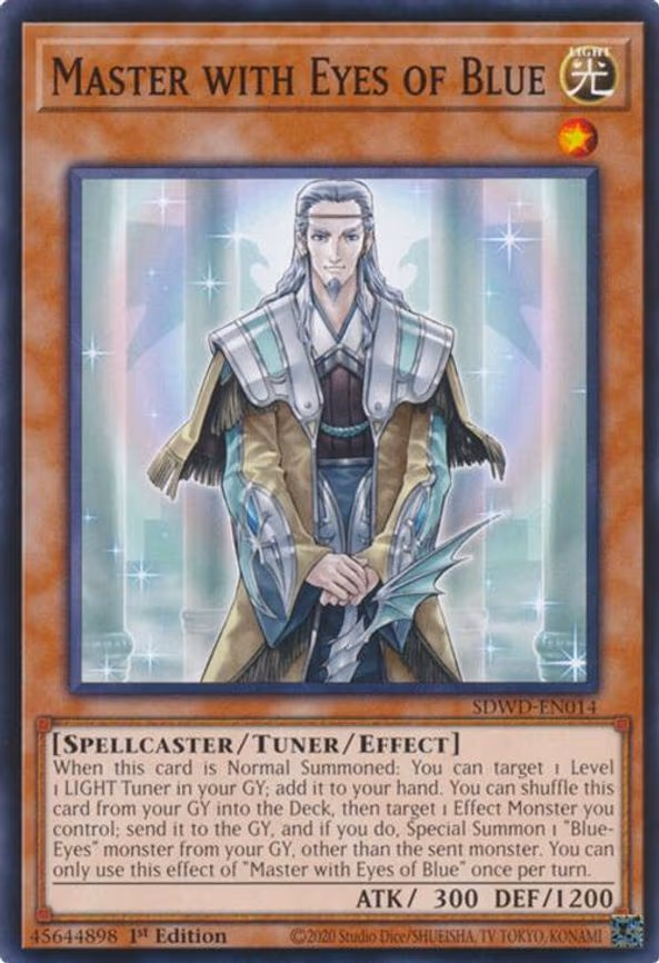 Master with Eyes of Blue