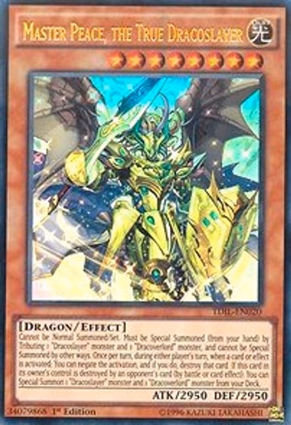 Master Peace, the True Dracoslayer