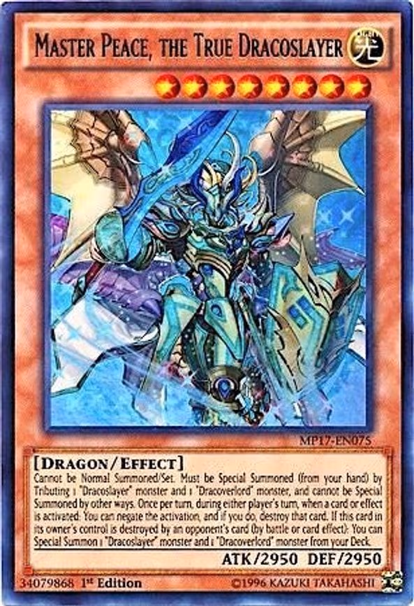 Master Peace, the True Dracoslayer