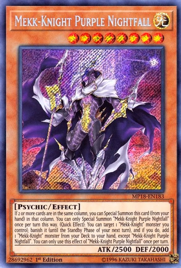Mekk-Knight Purple Nightfall