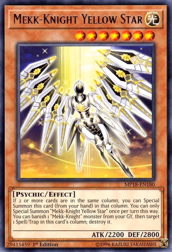 Mekk-Knight Yellow Star