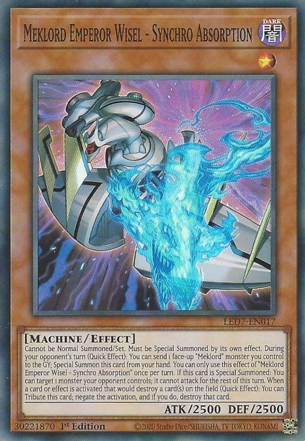 Meklord Emperor Wisel - Synchro Absorption