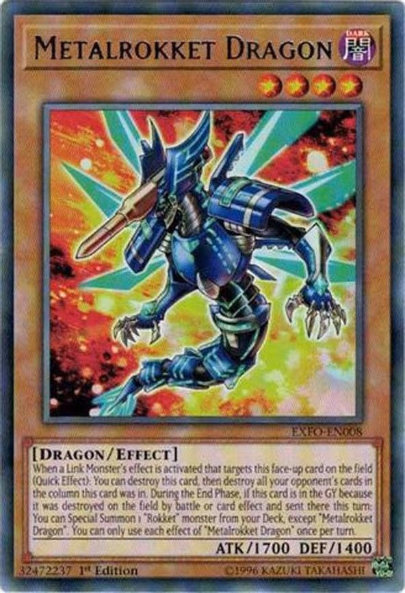 Metalrokket Dragon