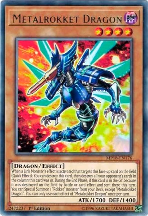 Metalrokket Dragon