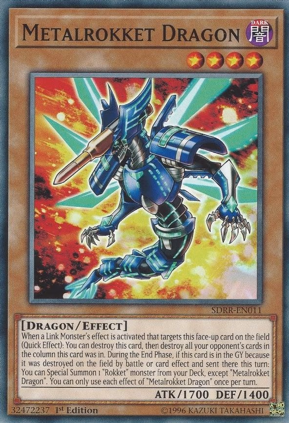Metalrokket Dragon
