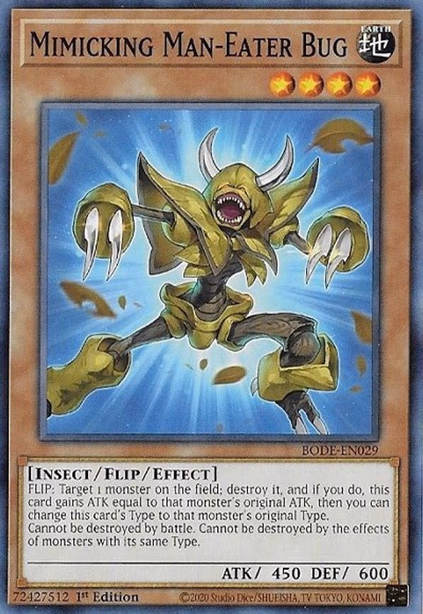 Mimicking Man-Eater Bug