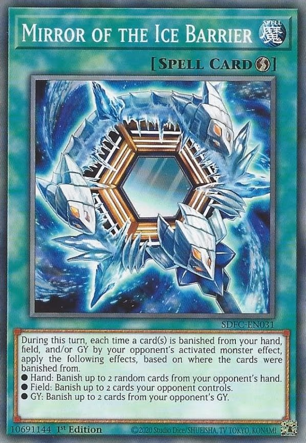 Mirror of the Ice Barrier