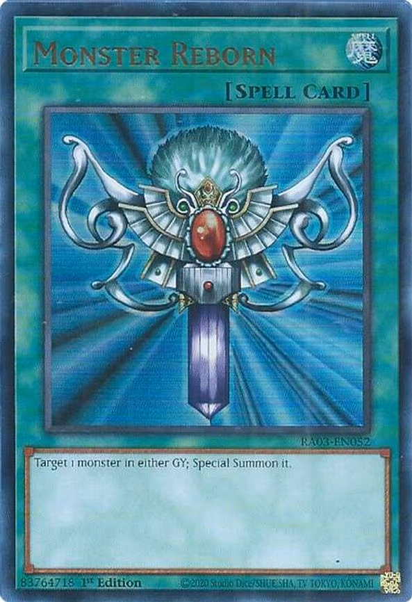 Monster Reborn - Ultra Rare (RA03-EN052)