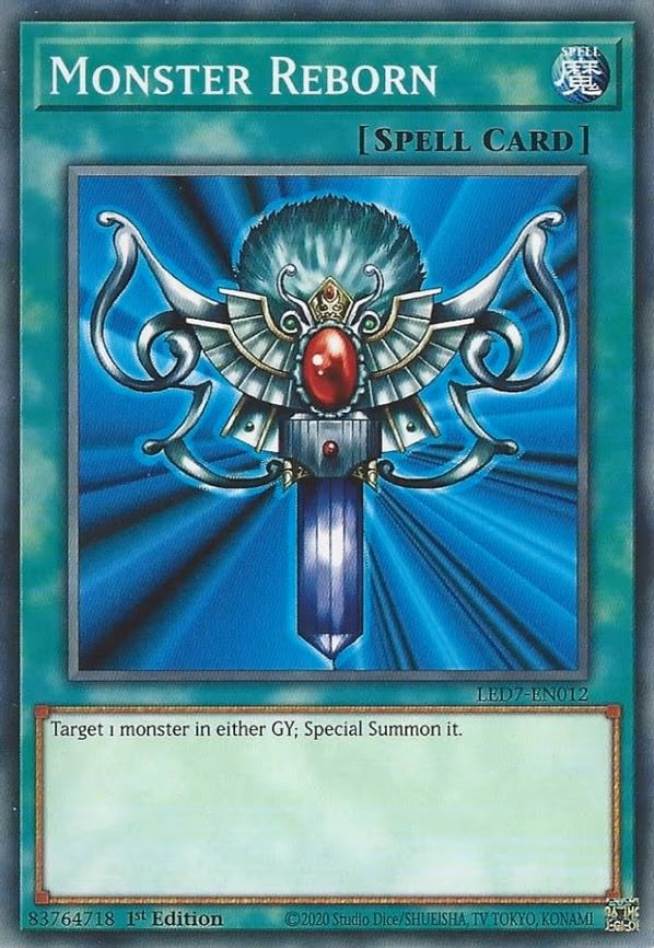 Monster Reborn - Common (LED7-EN012)