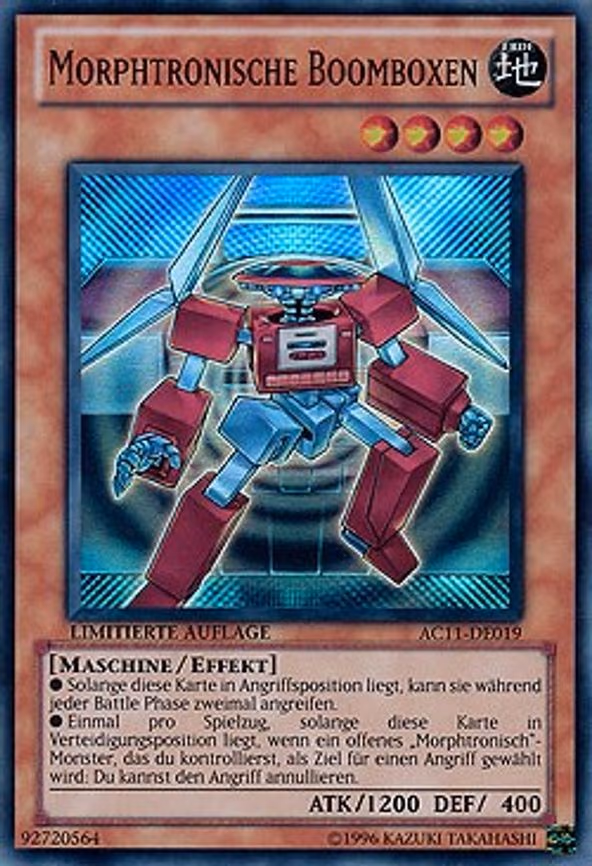 Morphtronic Boomboxen (German) - "Morphtronische Boomboxen"