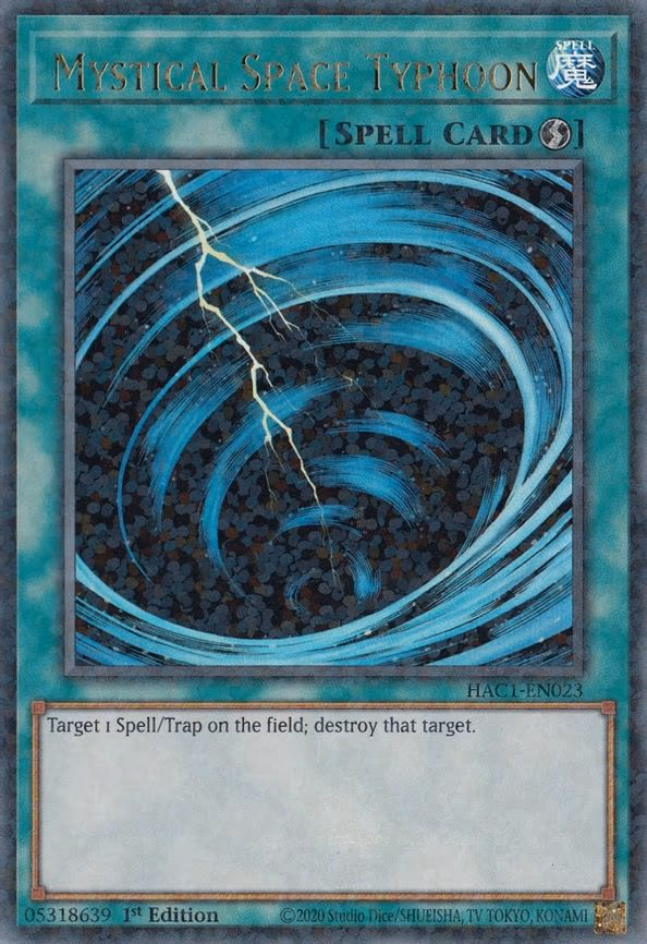 Mystical Space Typhoon (Duel Terminal)