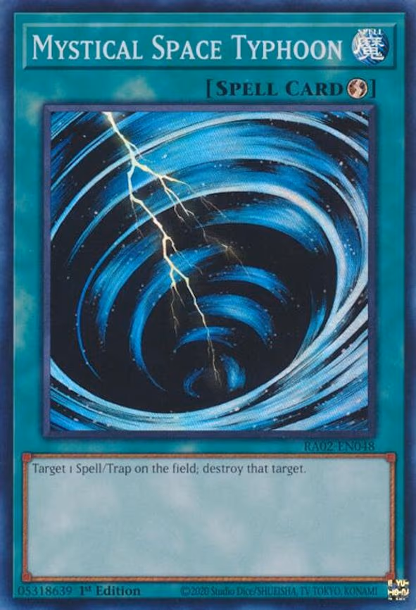 Mystical Space Typhoon - Super Rare (RA02-EN048)