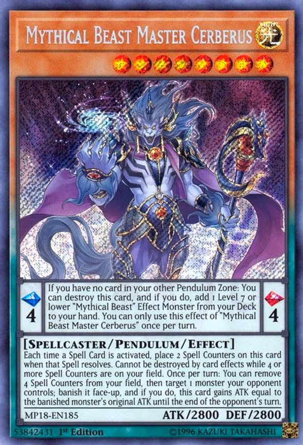 Mythical Beast Master Cerberus