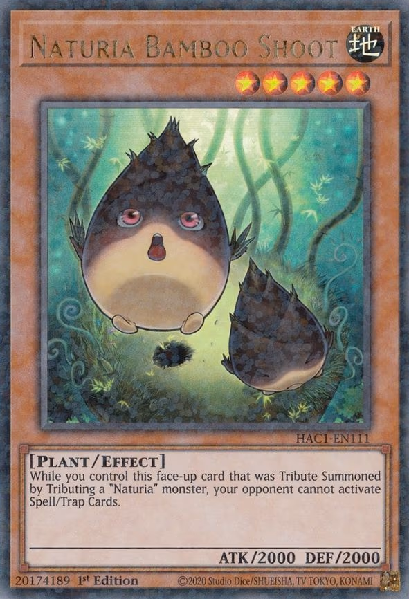 Naturia Bamboo Shoot (Duel Terminal)