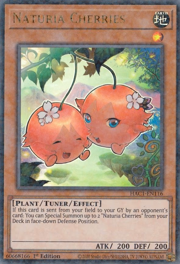 Naturia Cherries (Duel Terminal)