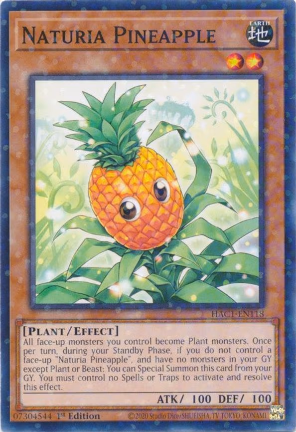 Naturia Pineapple (Duel Terminal)