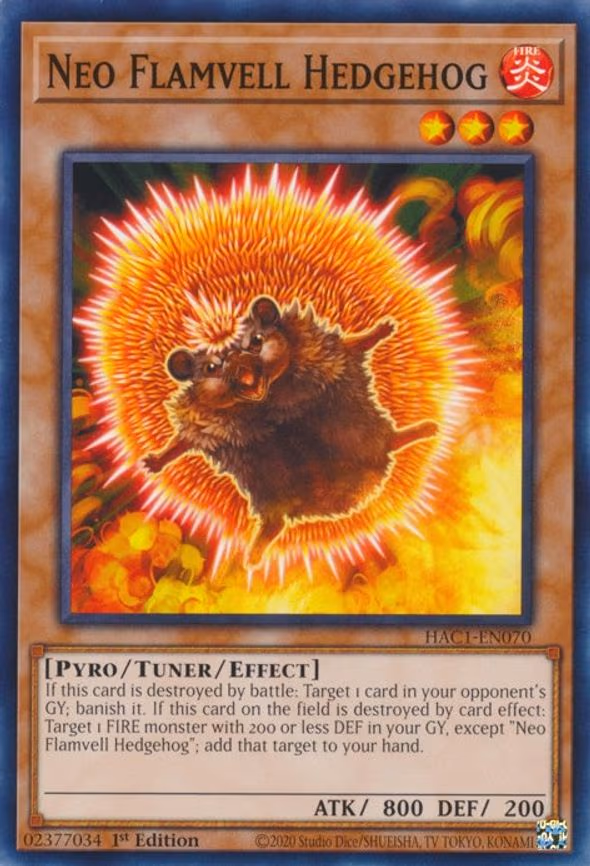 Neo Flamvell Hedgehog