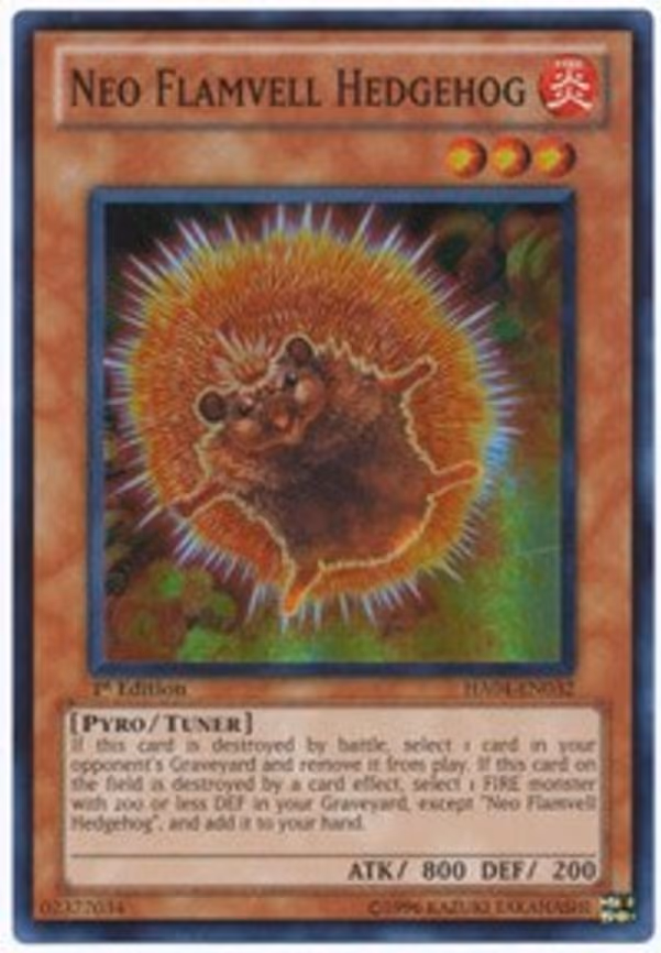 Neo Flamvell Hedgehog