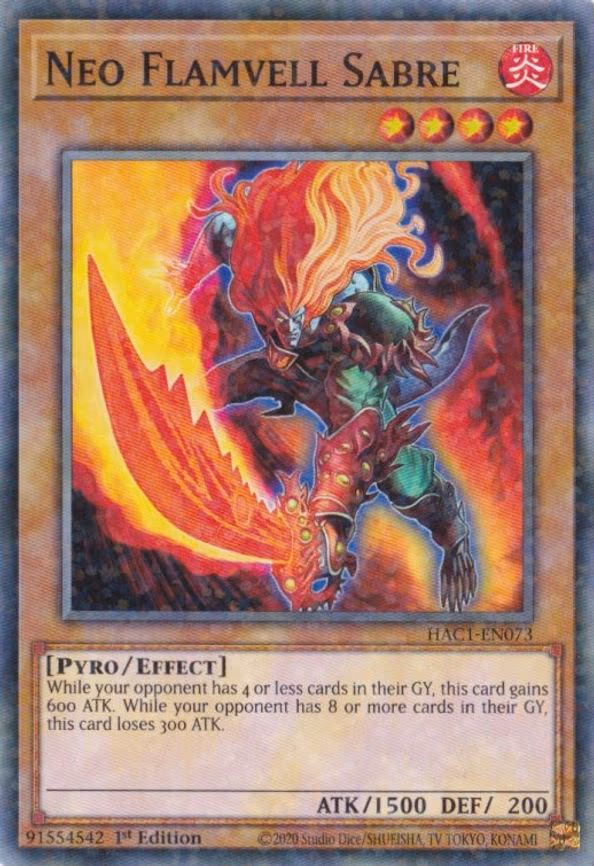 Neo Flamvell Sabre (Duel Terminal)