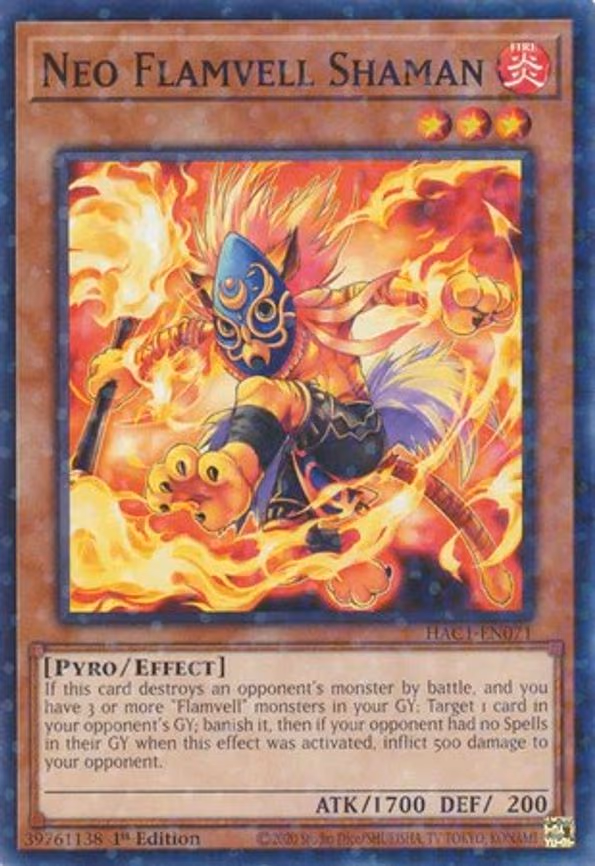 Neo Flamvell Shaman (Duel Terminal)