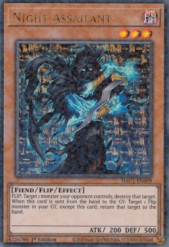 Night Assailant (Duel Terminal)