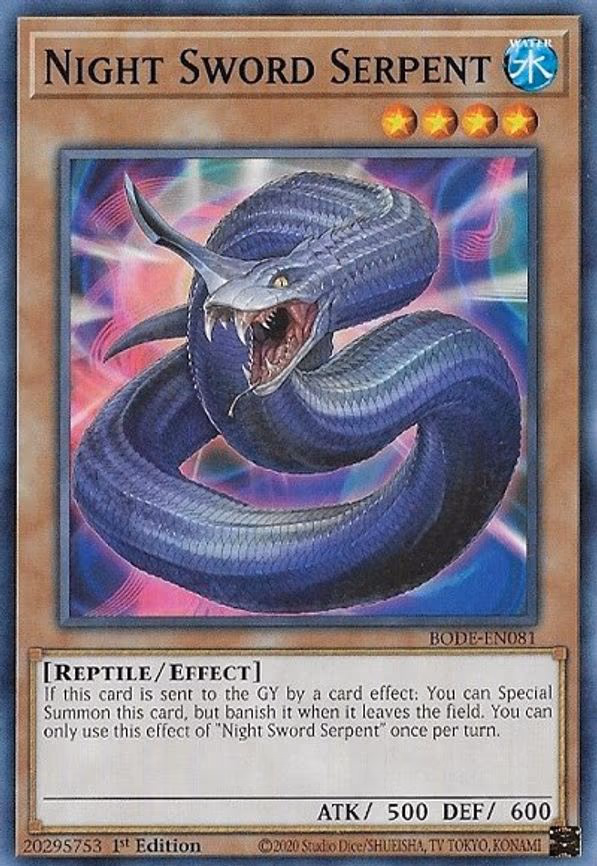 Night Sword Serpent - Common (BODE-EN081)
