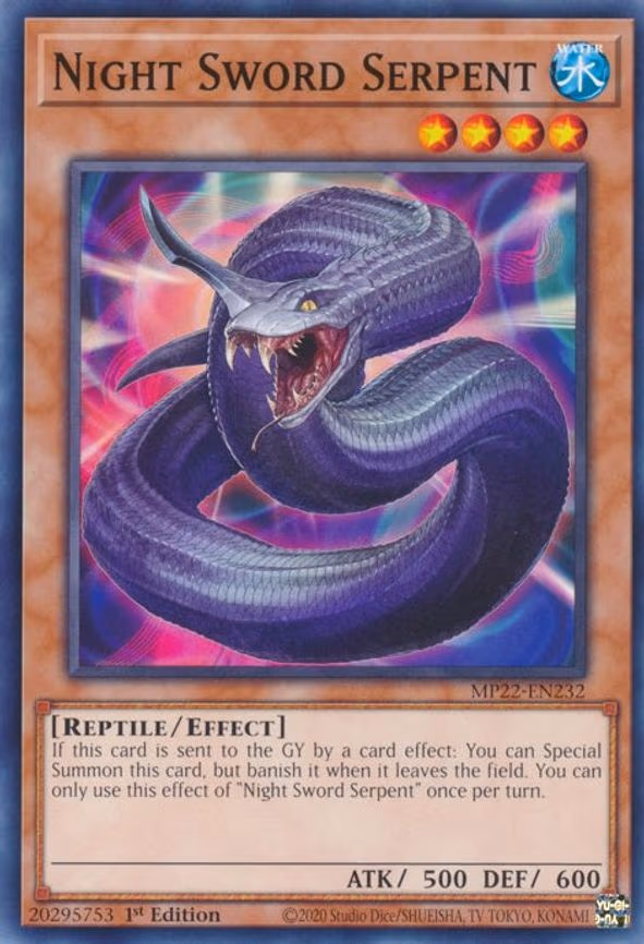 Night Sword Serpent - Common (MP22-EN232)