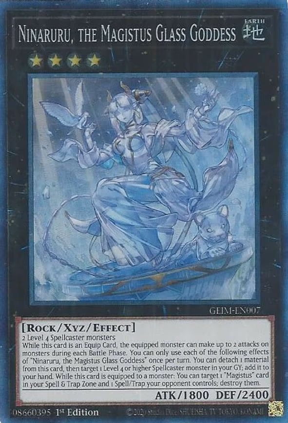 Ninaruru, the Magistus Glass Goddess