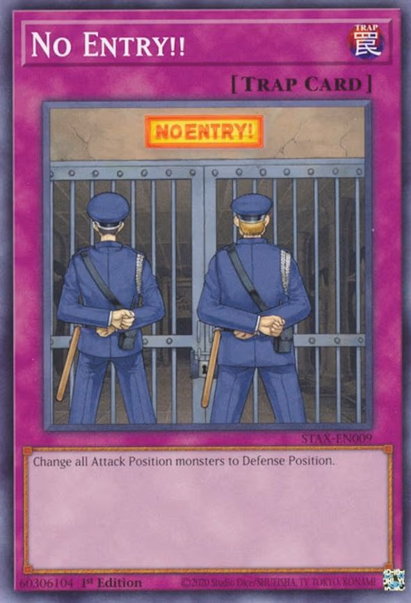 No Entry!!