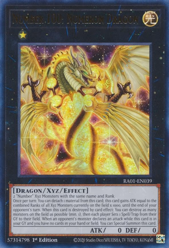 Number 100: Numeron Dragon