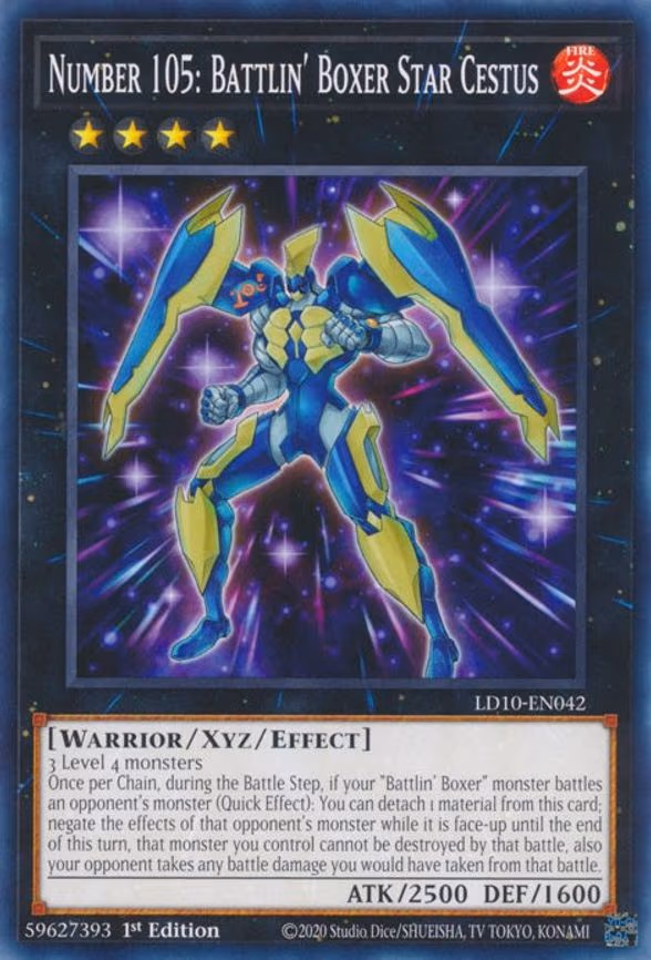 Number 105: Battlin' Boxer Star Cestus