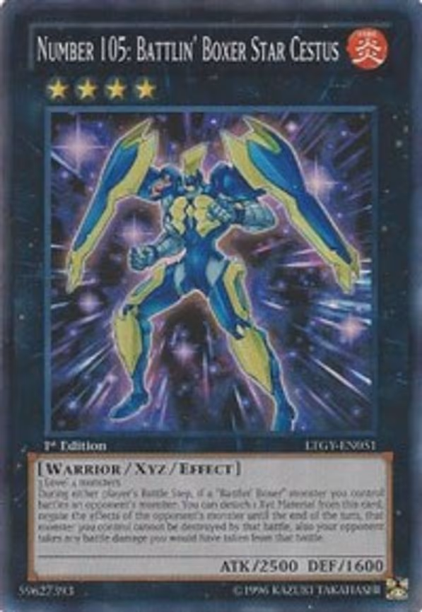 Number 105: Battlin' Boxer Star Cestus