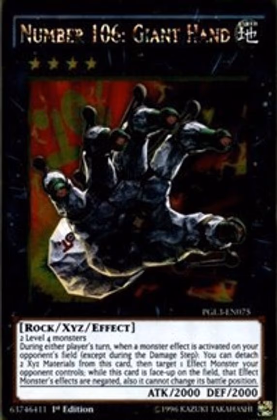 Number 106: Giant Hand