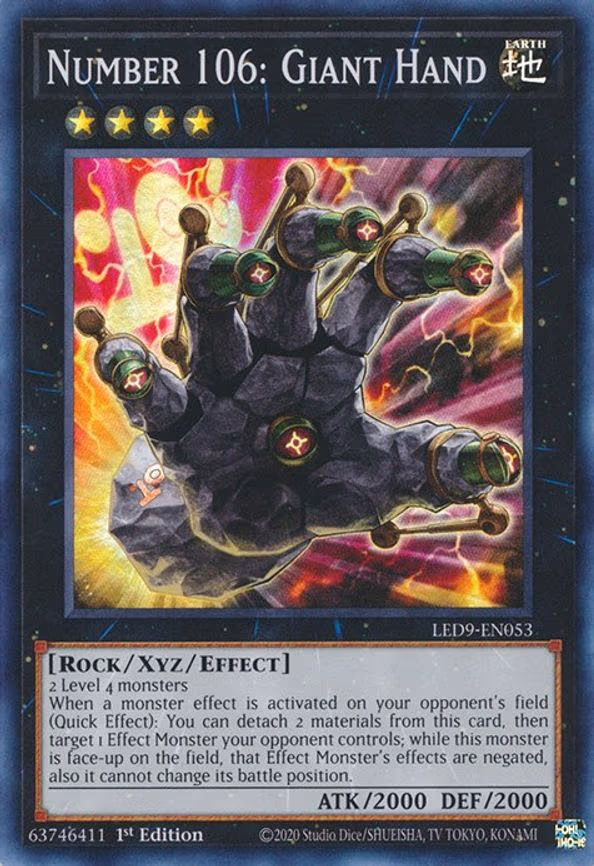Number 106: Giant Hand