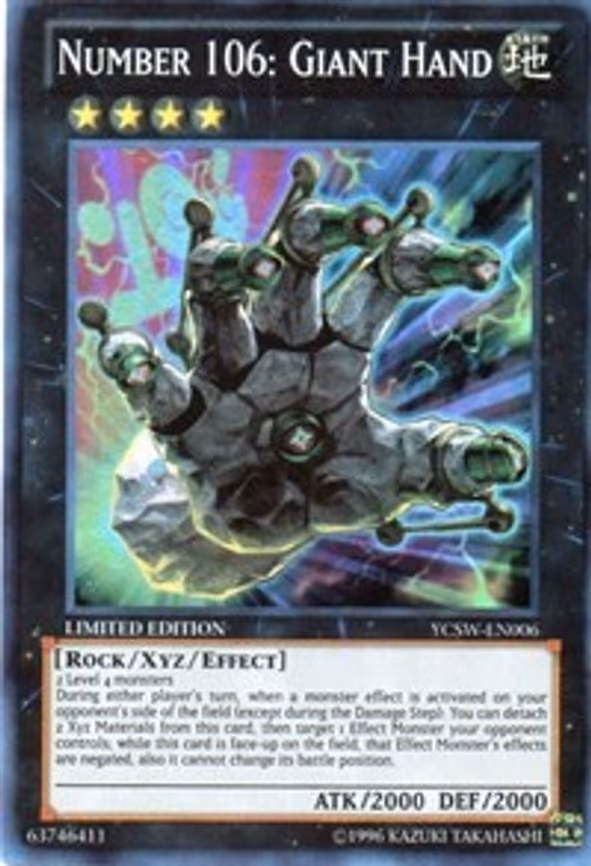 Number 106: Giant Hand