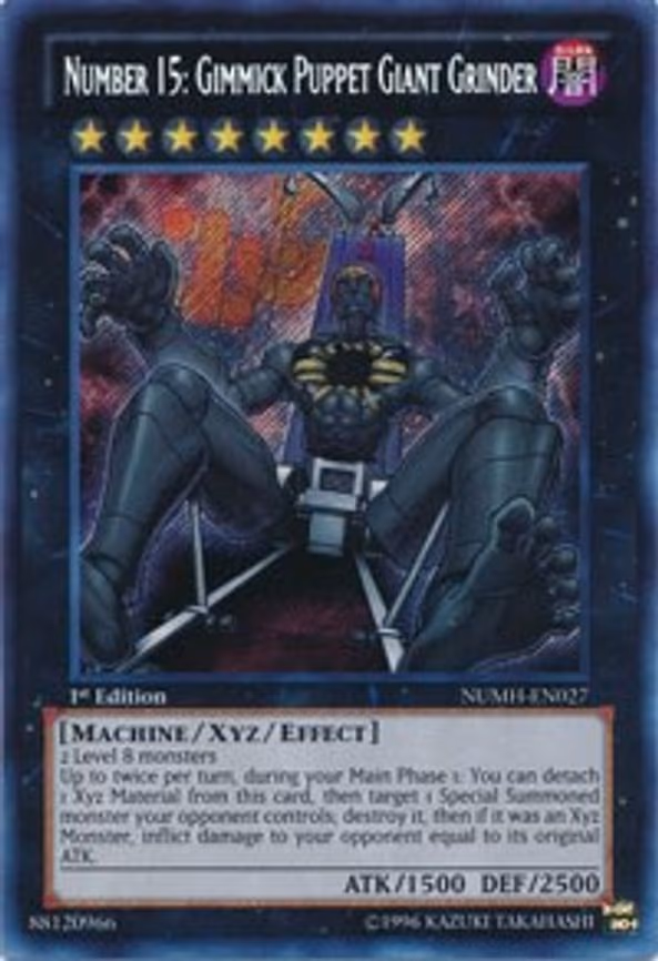 Number 15: Gimmick Puppet Giant Grinder