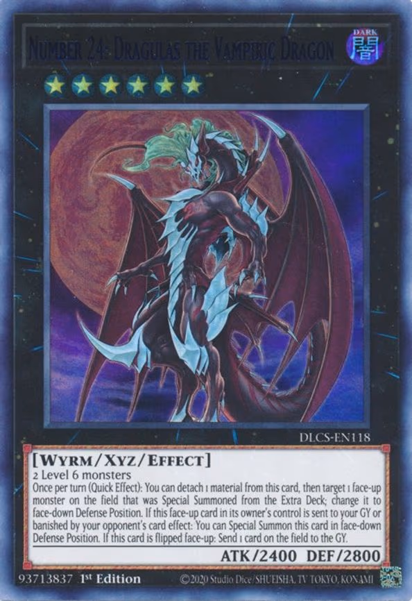 Number 24: Dragulas the Vampiric Dragon (Blue)
