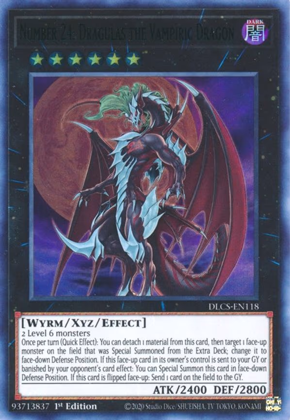 Number 24: Dragulas the Vampiric Dragon (Green)