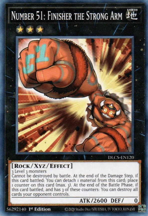 Number 51: Finisher the Strong Arm