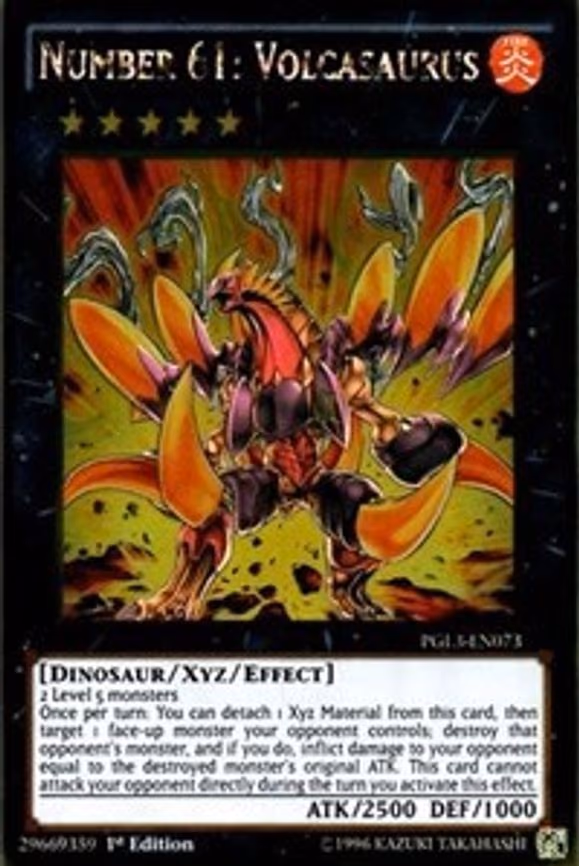 Number 61: Volcasaurus