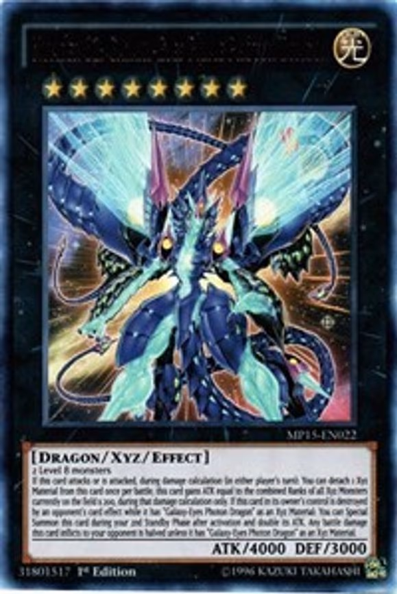 Number 62: Galaxy-Eyes Prime Photon Dragon
