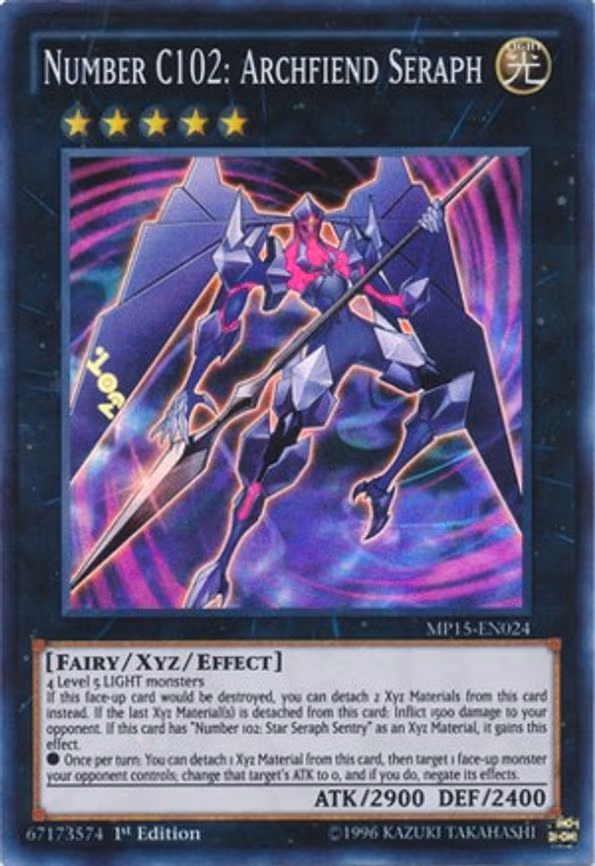 Number C102: Archfiend Seraph
