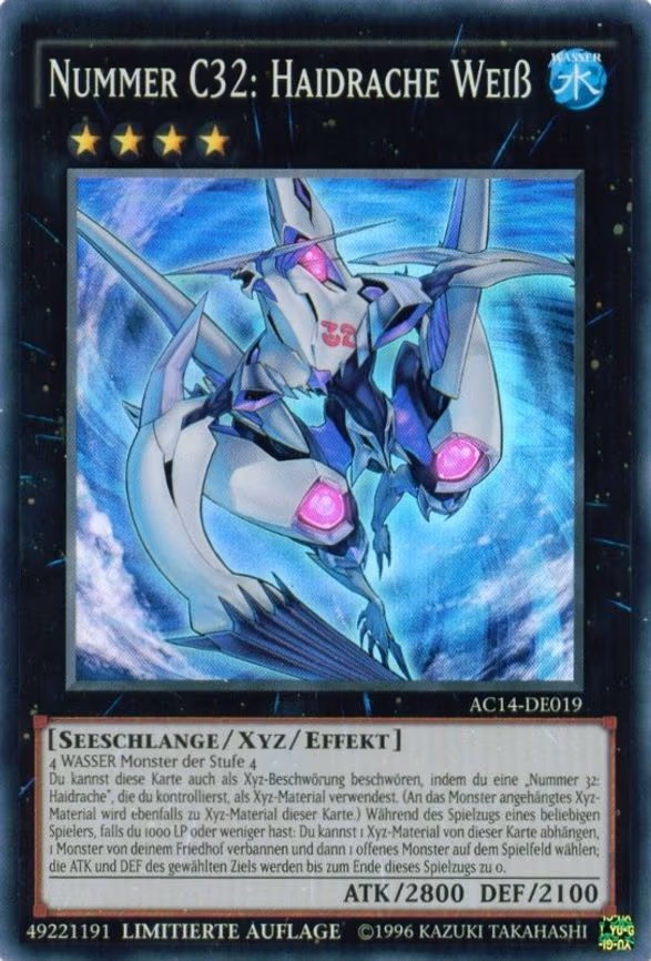 Number C32: Shark Drake Veiss (German) - "Nummer C32: Haidrache Wei