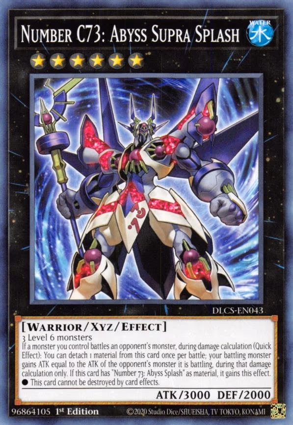 Number C73: Abyss Supra Splash
