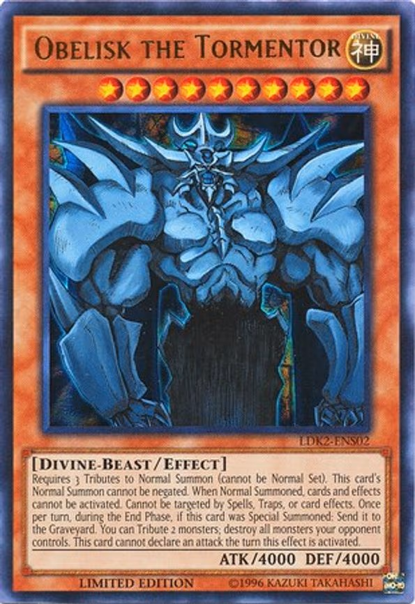 Obelisk the Tormentor - Ultra Rare (LDK2-ENS02)