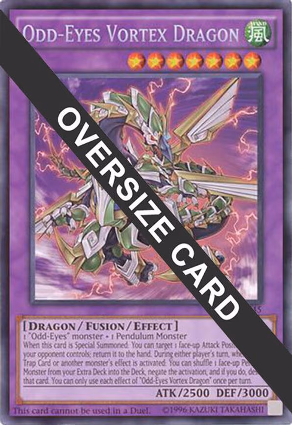 Odd-Eyes Vortex Dragon (Oversized)