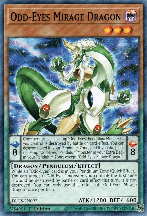 Odd-Eyes Mirage Dragon
