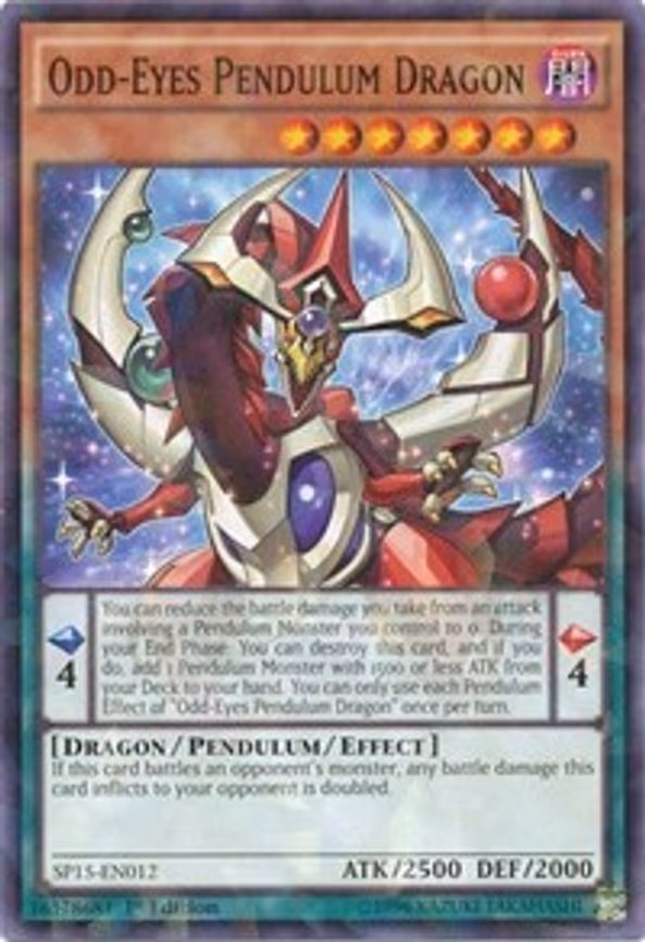 Odd-Eyes Pendulum Dragon (Shatterfoil)